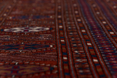 Antique Torkaman Area Rug (10' x 13')